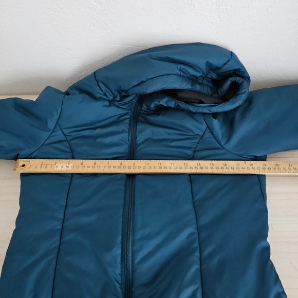 Merrell Insulated Hooded Jacket Teal M Select Regulate Warm Puffer Coat M - Picture 9 of 16